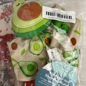Little Sleepies Avocado Toast Lovey NIB